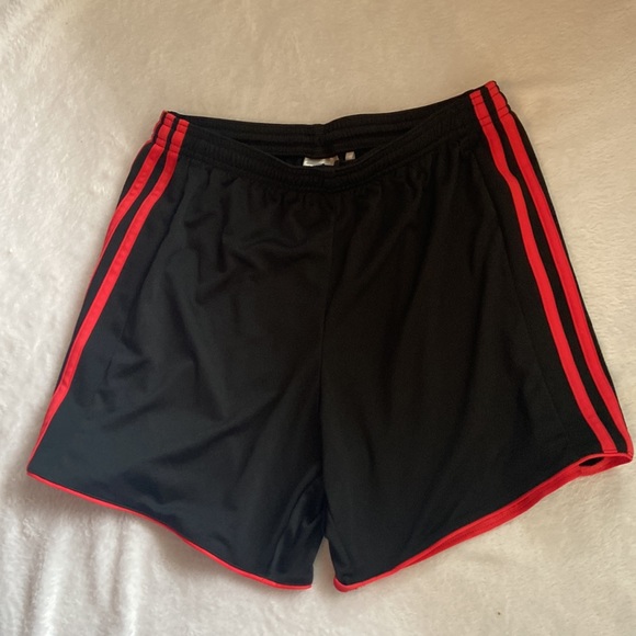 Bundle Of 5 Pair Size S Shorts NIKE 3-ADIDAS CHAMPION (some spots) Tangerine - Picture 9 of 13